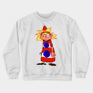 Day of the tentacle Laverne disguise costume Crewneck Sweatshirt